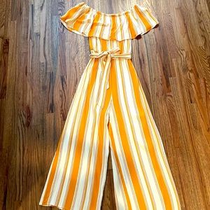 By Together Off the Shoulder Jumpsuit, small